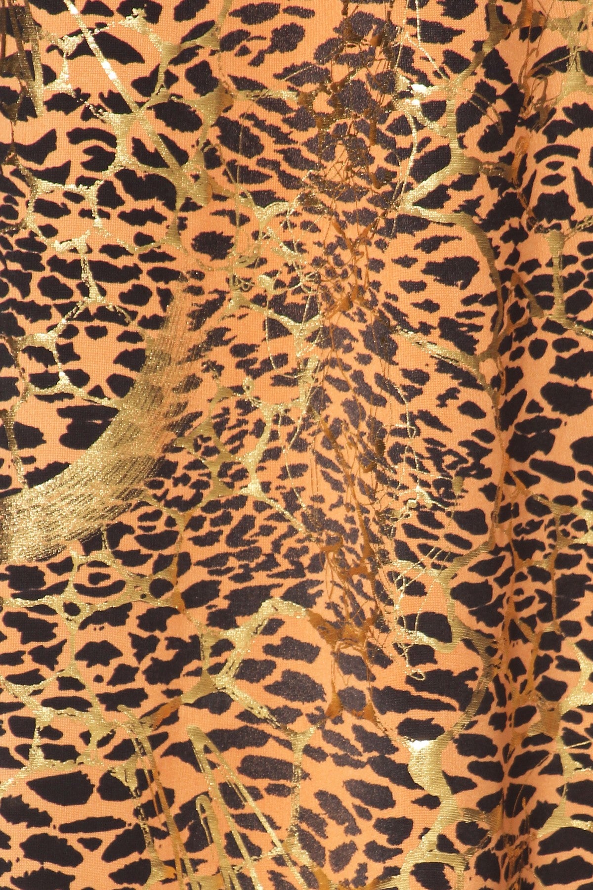 Women Chic Metallic detail Mixed animal Printed Off Shoulder Long Sleeves Sweetheart Neck Maxi Mermaid Dress