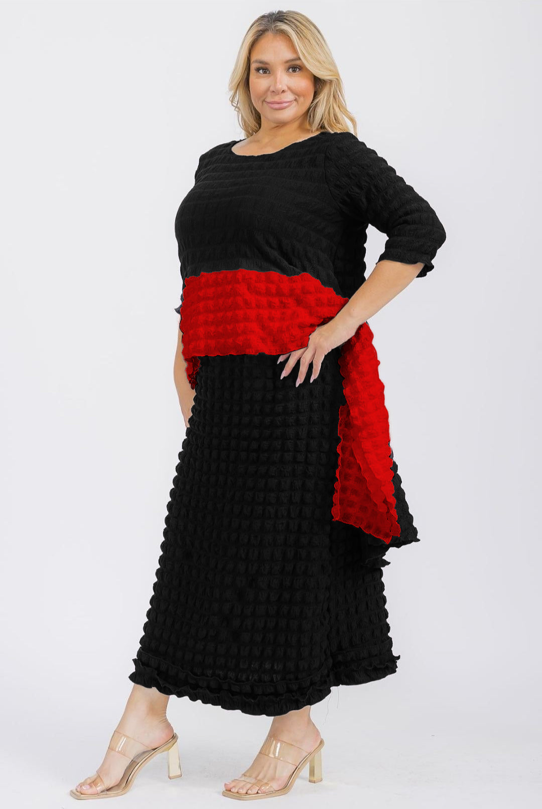 3016 SKIRT SET POPCORN