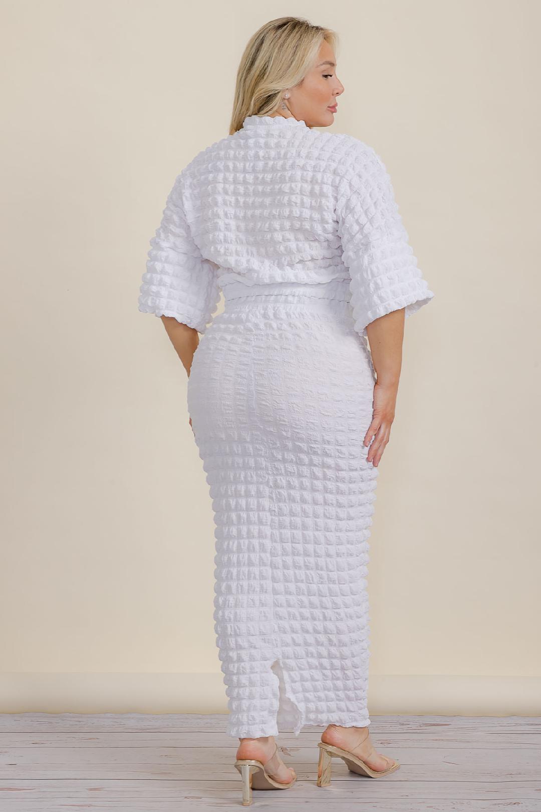 2981 POPCORN SKIRT SET