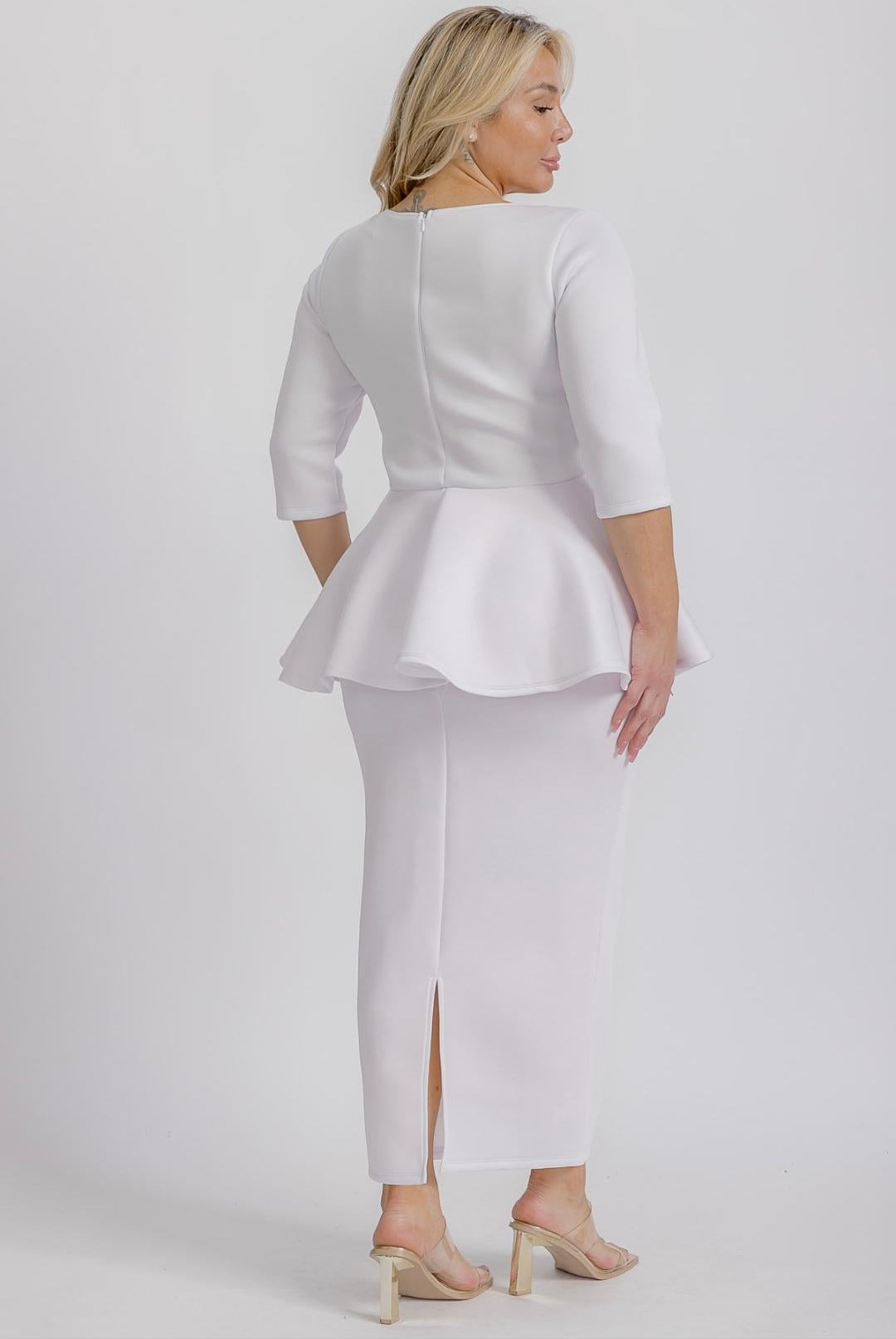 3025 REG long dress peblum