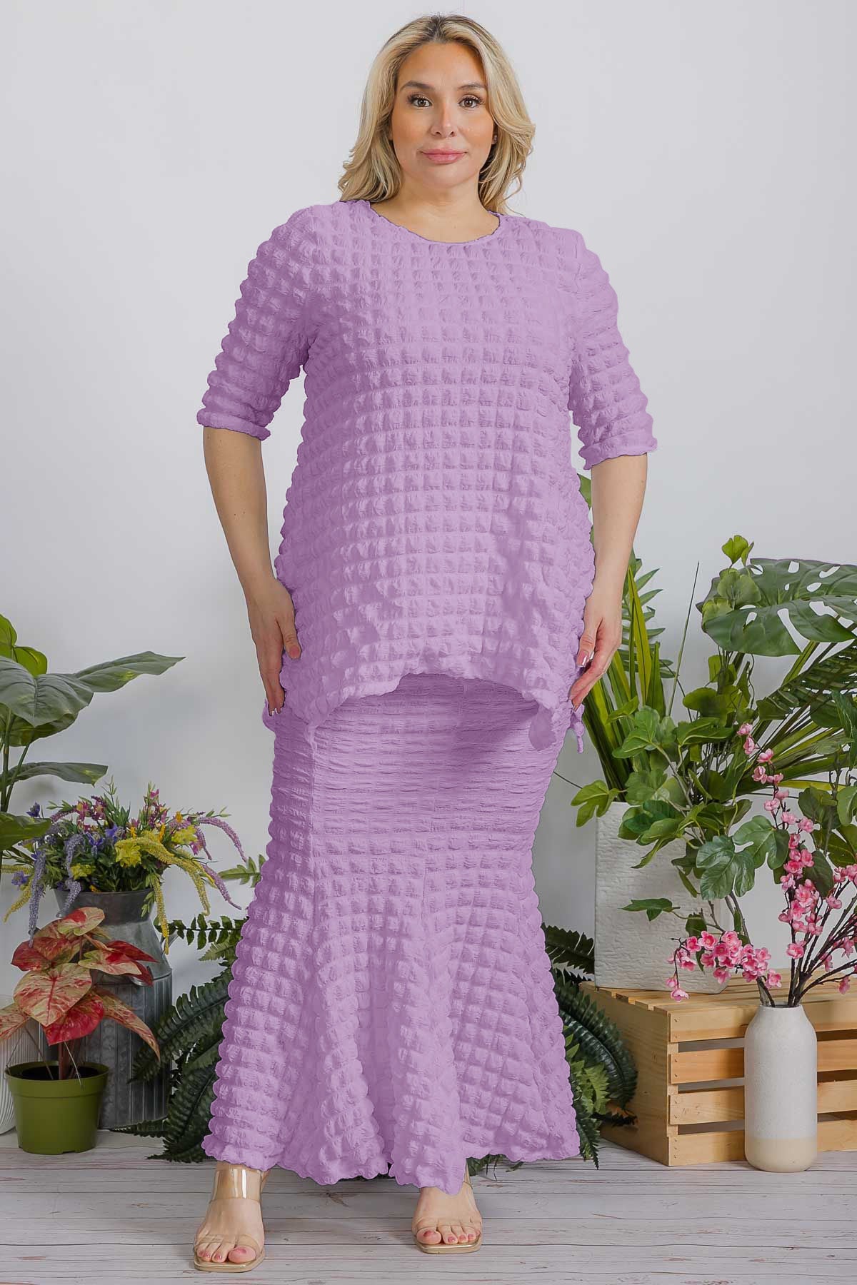 2998PC SKIRT SET POPCORN