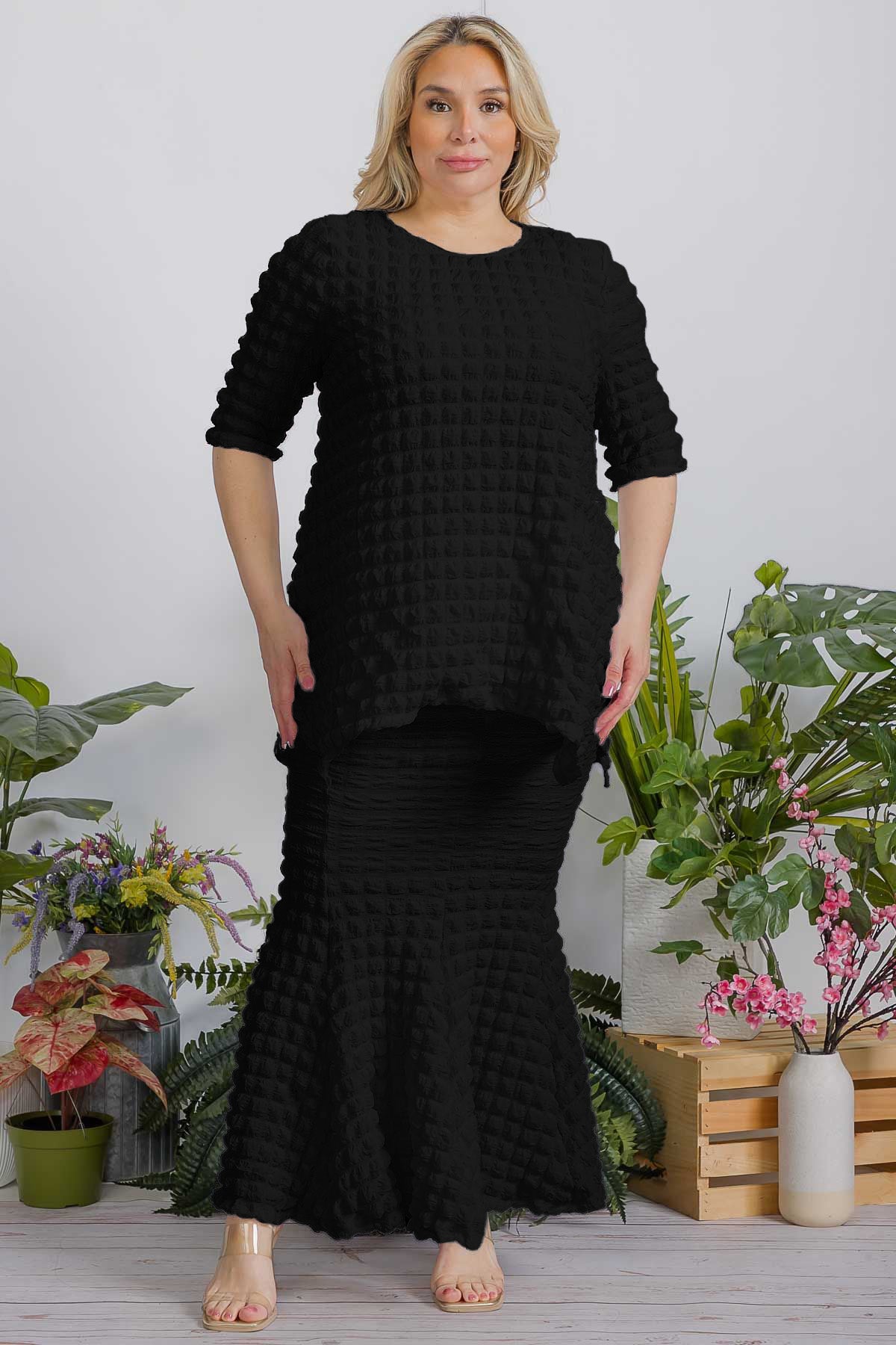 2998PC SKIRT SET POPCORN