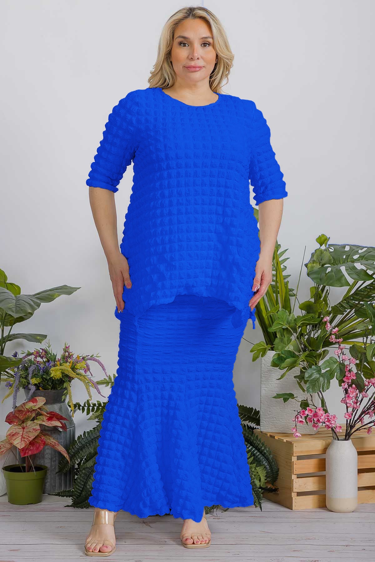 2998PC SKIRT SET POPCORN