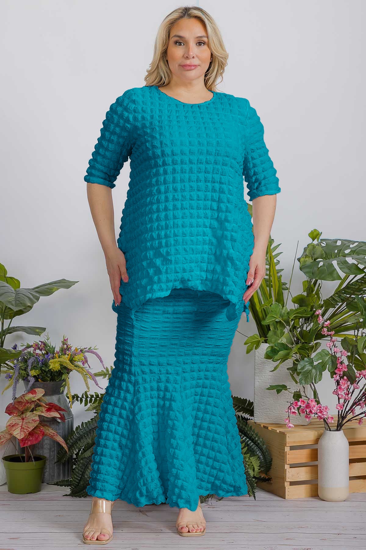 2998PC SKIRT SET POPCORN