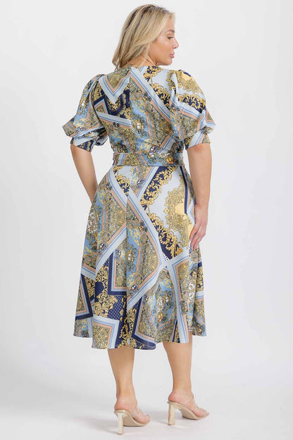 2829VC WRAP DRESS