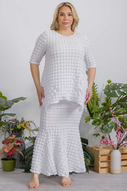 2998PC SKIRT SET POPCORN