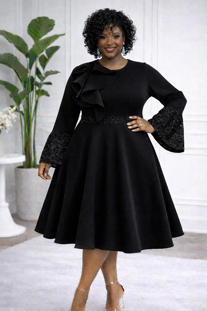 3060 PLUS BELL SLEEVE