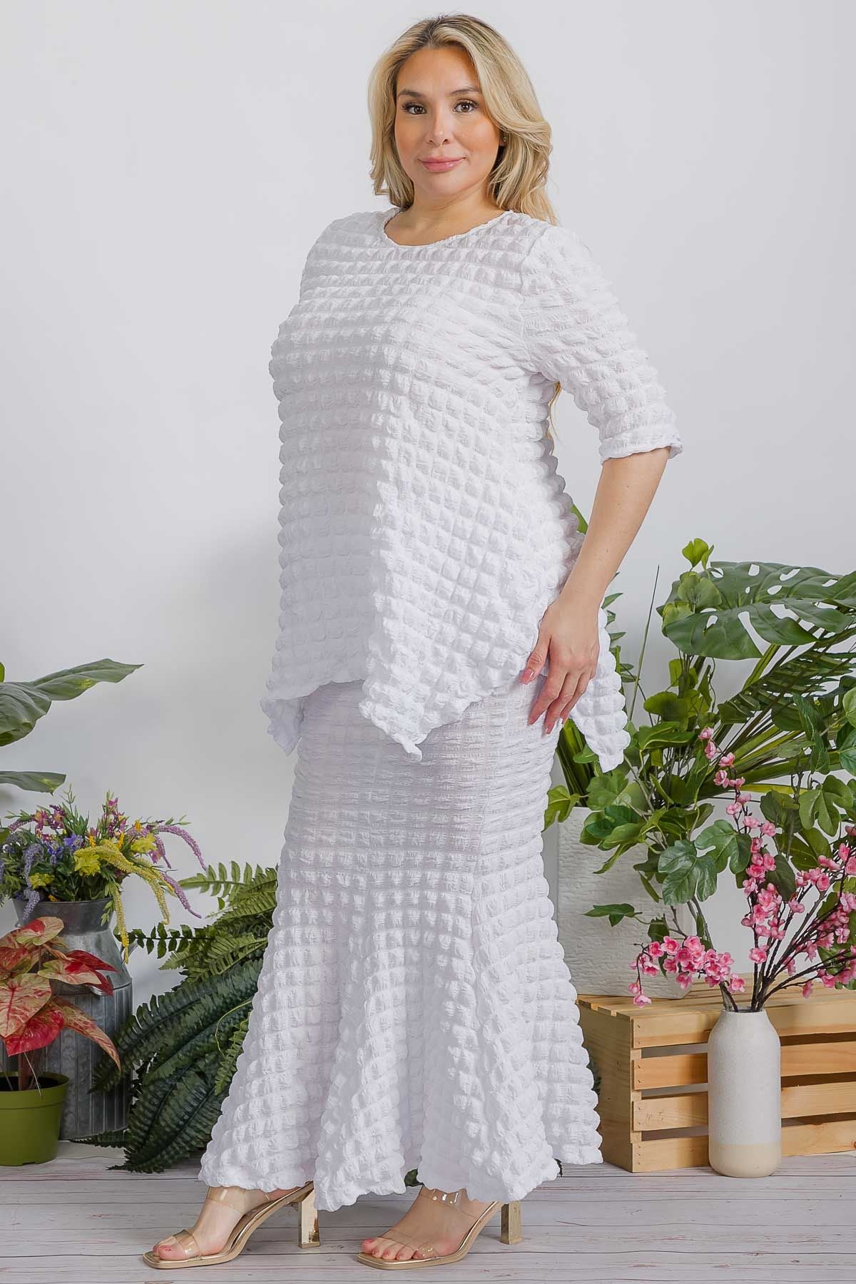 2998PC SKIRT SET POPCORN