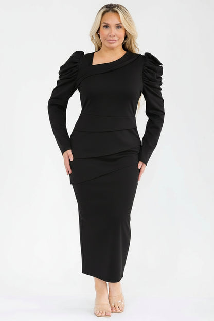 3037 FOLDED NECK PLUS