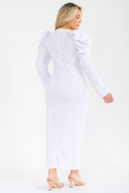 3037 FOLDED NECK PLUS