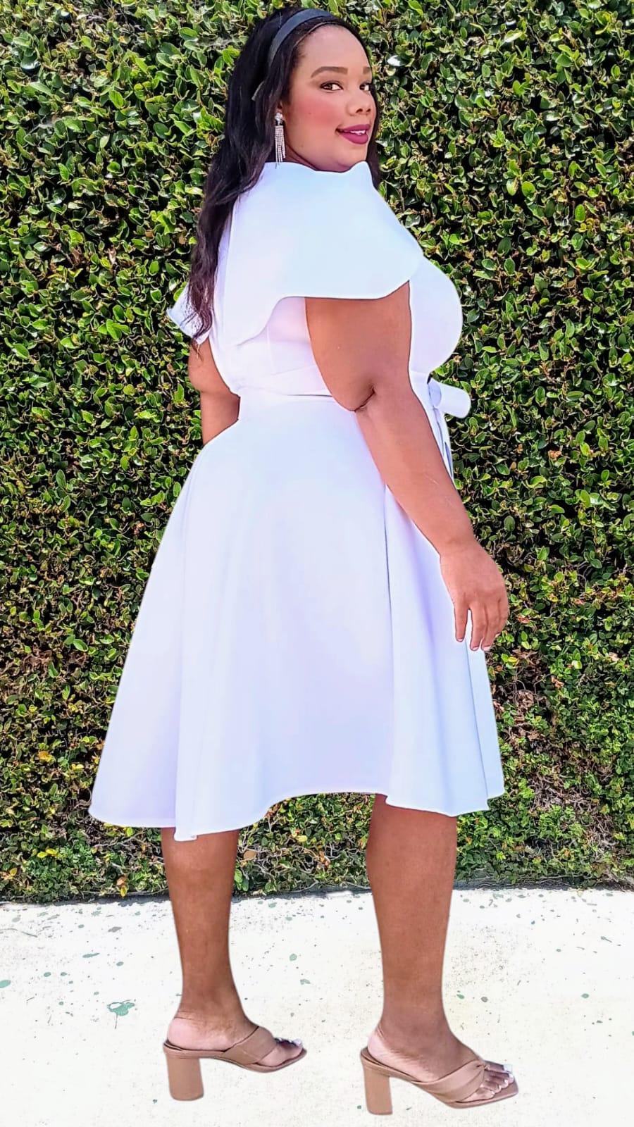 2985 CAPE PLUS DRESS