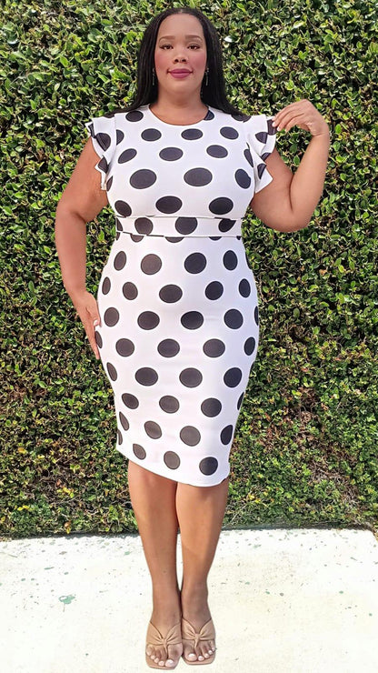 2986PD PIPING PLUS POLKADOTS