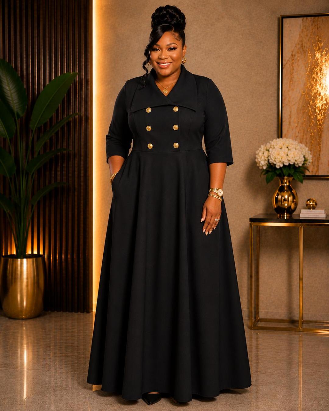 3134-SO COAT DRESS PLUS