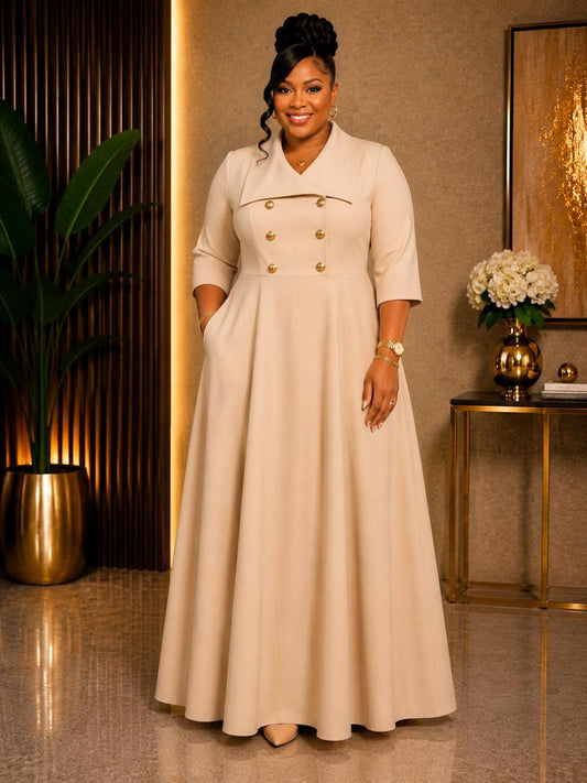 3134 COAT DRESS PLUS