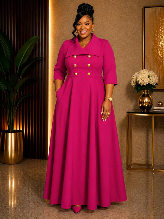 3134 COAT DRESS PLUS