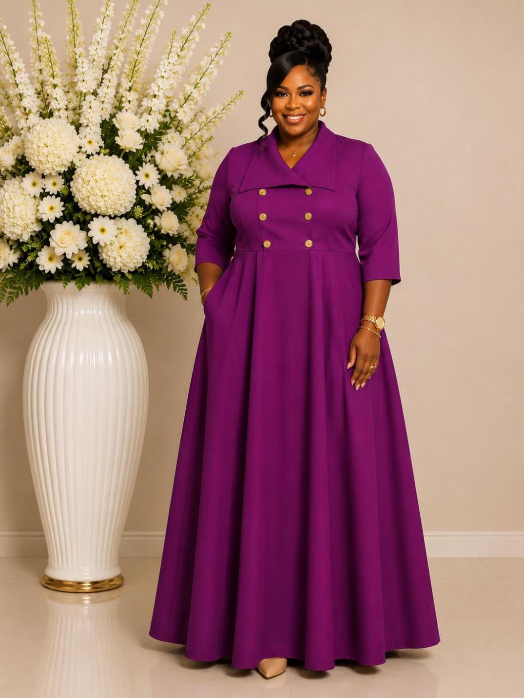 3134-SO COAT DRESS PLUS
