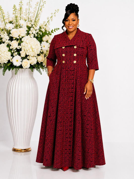 3134-FD COAT DRESS PLUS