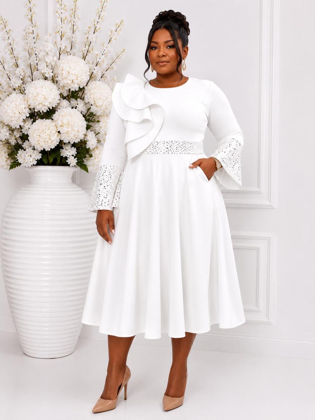 3060 PLUS BELL SLEEVE
