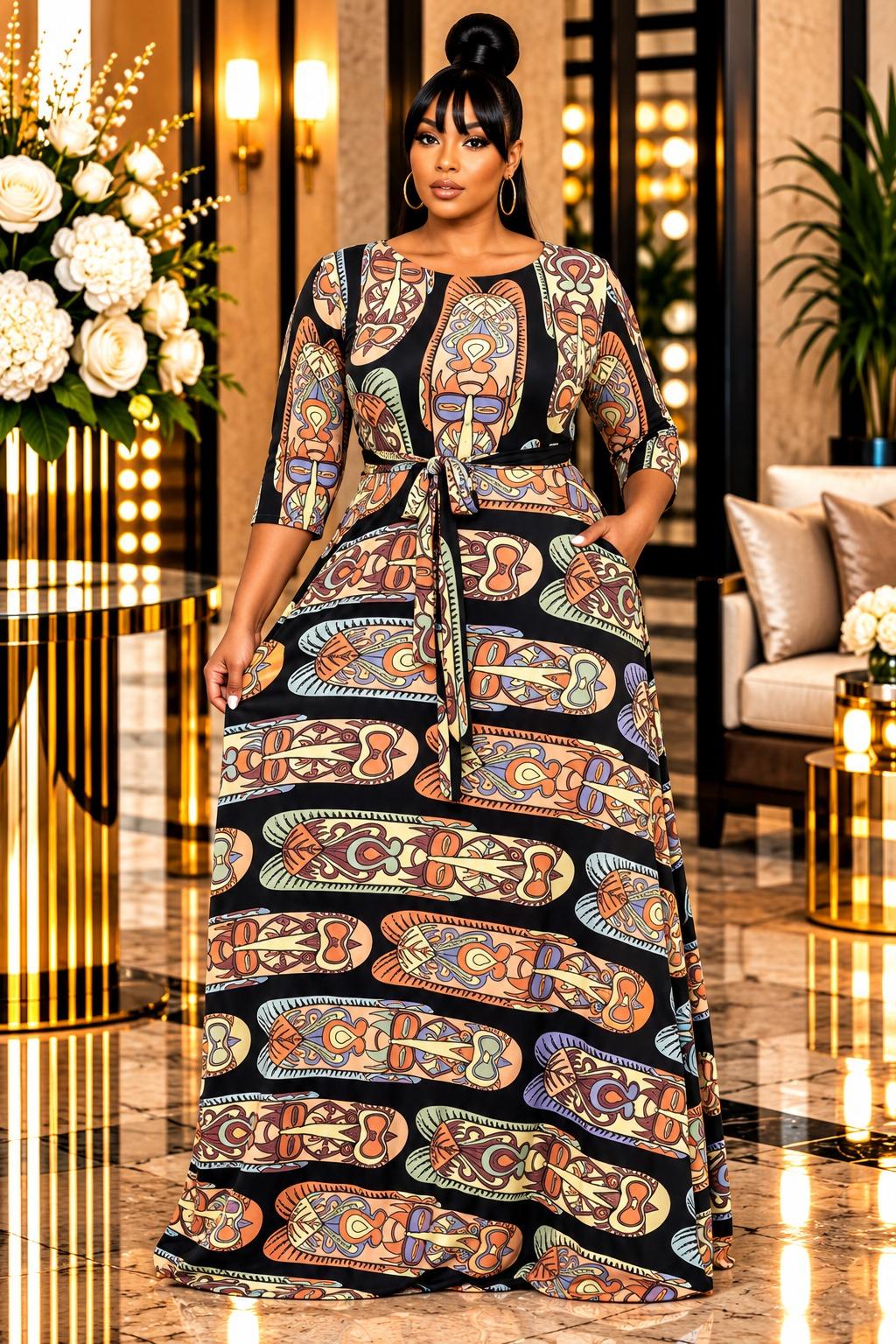 1796AF  Maxi Dress