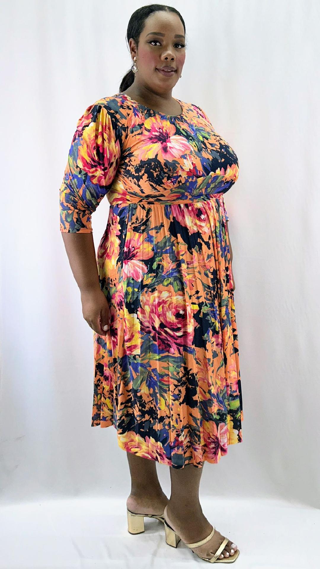 3012MT MULTI PRINT PLEATED PLUS