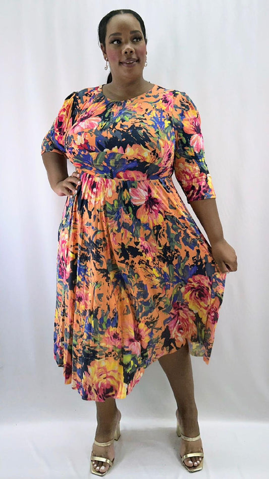 3012MT MULTI PRINT PLEATED PLUS