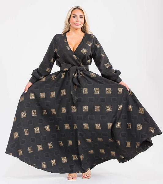 1050BK JAQUARD GOLD PLUS