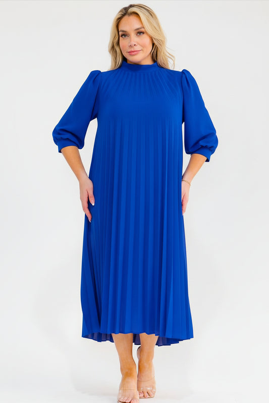 3045 pleated REG crepe