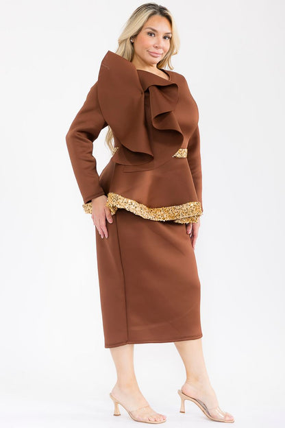 3041 PLUS SKIRT SET SEQUENCE